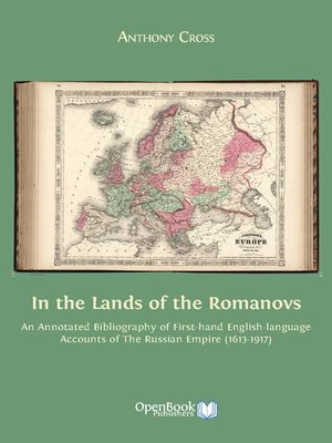 cover image of In the Lands of the Romanovs